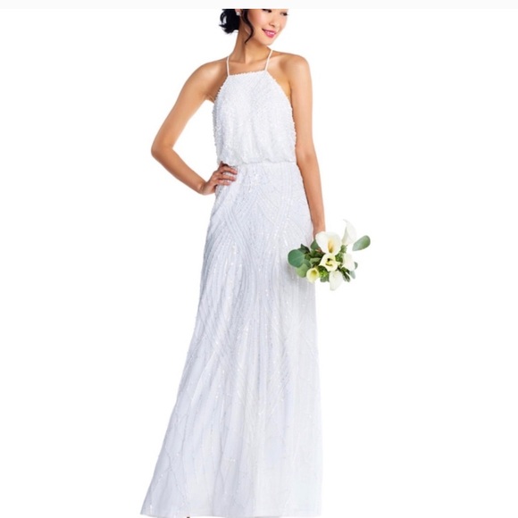 Adrianna Papell Dresses & Skirts - Gorgeous Beaded Wedding/Formal Dress